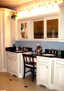 Desk in Kitchen- Frederick MD- Cabinets and Doors